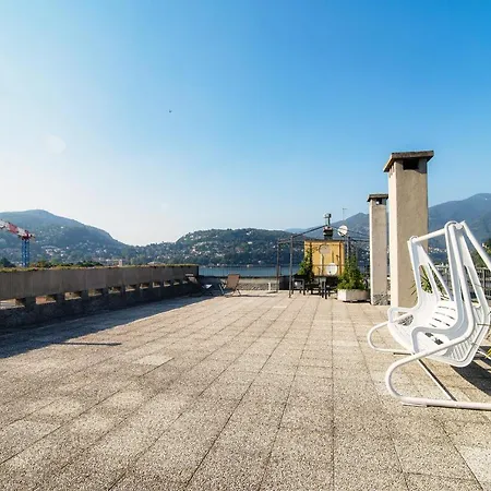 Terrazza Rooftop - By Myhomeincomo Apartment Como